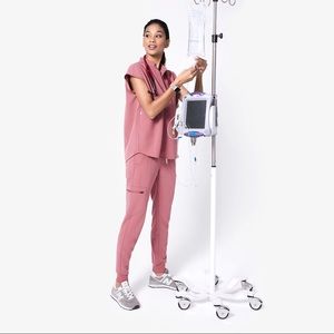 FIGS MAUVE Zamora scrub joggers XSP